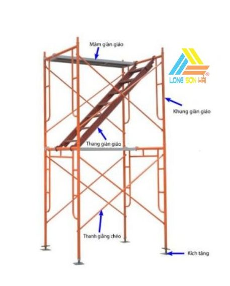 Giàn Giáo thang xây dựng giá rẻ nha trang