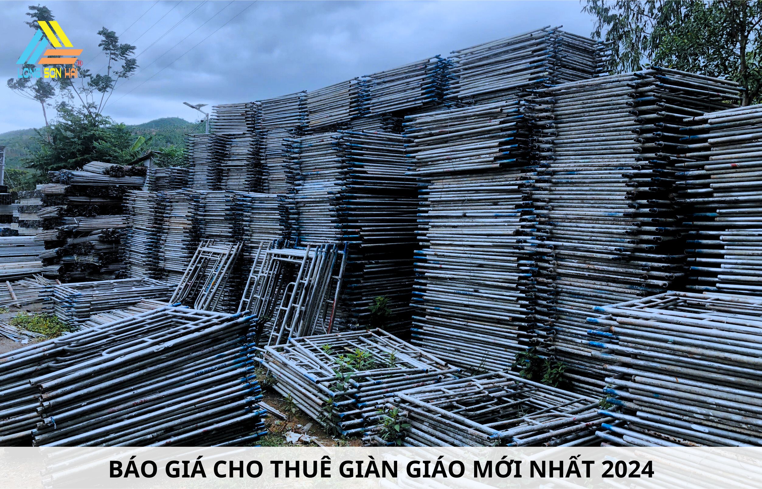 BẢNG BÁO GIÁ CHO THUÊ GIÀN GIÁO 2024
