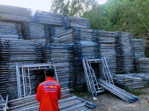 Bán giàn giáo cũ tại Nha Trang