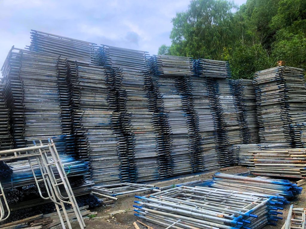 Giàn giáo cũ Quy Nhơn